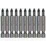 Насадка викруткова "Philips" PH1х50мм HEX 1/4" YATO 10 шт.	YT-04772 YT-04772