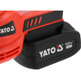 Пилосос з фільтром HEPA акумуляторний YATO Li-Ion 18 В 4 А·год 150 Вт 2 кути та насадки YT-85682 YT-85682