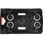 Візок-платформа 41х68 см до 137кг складаний YATO 68x41х92 см YT-37417 YT-37417
