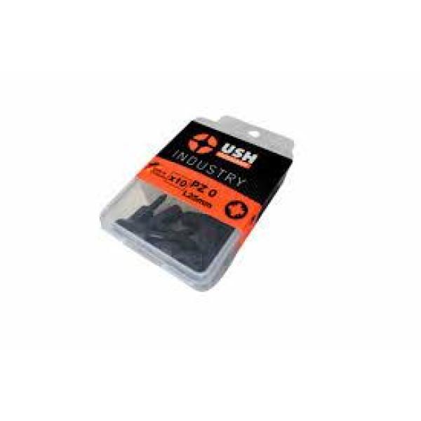 Насадка отверточная  POZIDRIV PZ0х25мм USH Industry 10шт. UUSG0012053 UUSG0012053