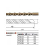 Бур для бетону YATO 16х300/220 мм SDS+ YT-4182 YT-4182