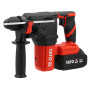 Перфоратор акумуляторний SDS+ YATO Li-Ion 18 В 2х4Аг YT-827722 YT-827722