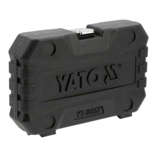 Набір ударних викруткових насадок HEX/TORX/SPLINE YATO квадрат 1/2