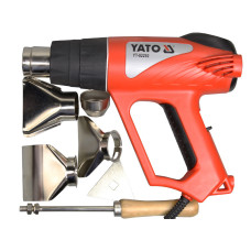 Фен технічний мережевий YATO 2 кВт 50~550 °C 5 режимів температури YT-82292