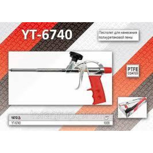 Пістолет для нанесення монтажної піни YATO YT-6740