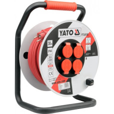 Удлинитель 40м силовой 3х2.5мм² YATO на катушке YT-8107