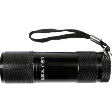 Светодиодный ручной фонарь на батарейках Yato 9 LED YT-08570