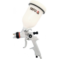 Фарбопульт пневматичний YATO з верхнім бачком 0,6 л, сопло Ø = 1,5 мм YT-2341 Фарбопульт пневматичний YATO з верхнім бачком 0,6 л, сопло Ø = 1,5 мм YT-2341