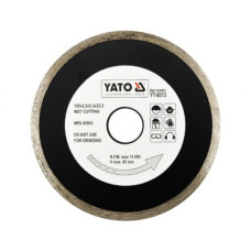 Диск отрезной алмазный для мокрой резки YATO 125x2.2x5.3x22.2мм YT-6013