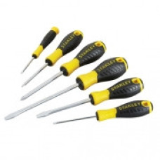 Набор отверток PH0/1/2 Sl3/5.5/6.5 Stanley Essential 6 шт STHT0-60208