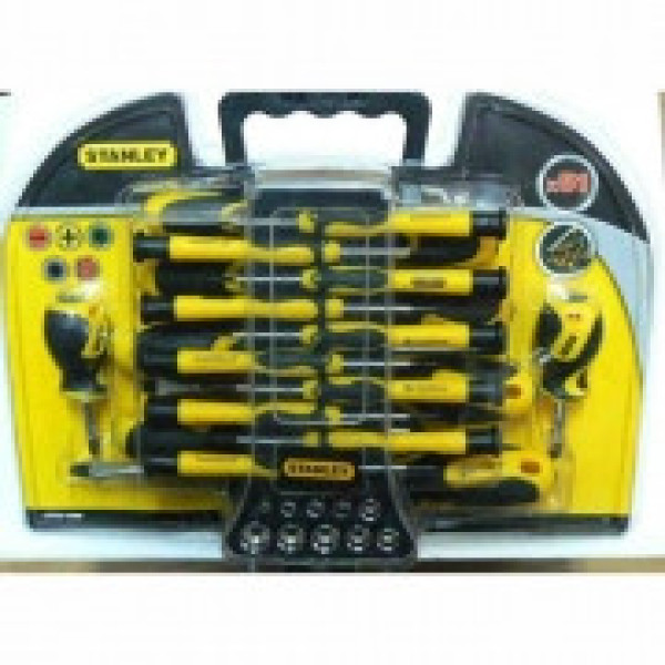 Набор часовых отвёрток с насадками STANLEY, 51 шт. в пластиковом кейсе STHT0-70888