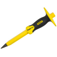 Ручне зубило піка для бетону та каменю Stanley FatMax 305 мм жало 19 мм 4-18-329 Ручне зубило піка для бетону та каменю Stanley FatMax 305 мм жало 19 мм 4-18-329