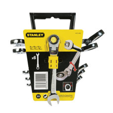 Набор комбинированных ключей М8-19мм STANLEY  4-91-444