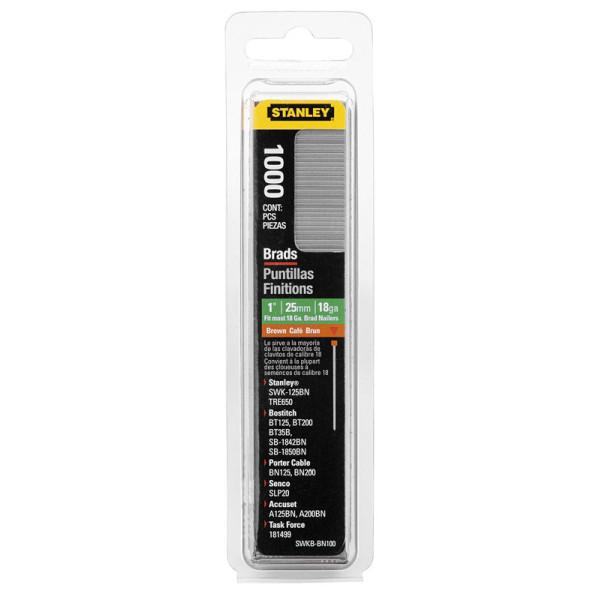 Шпильки для степлера тип J 12 мм Stanley 1000 шт. 1-SWK-BN050T